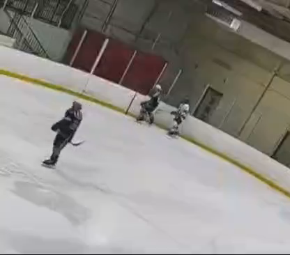 Iain Caballero #15 big hit against Colorado at NAPHL finals