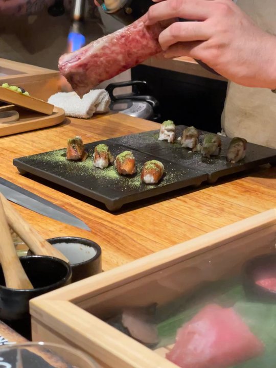 Sushi by Scratch Restaurants - Eel drizzled with bone marrow - Sushi Bars Near Me - New York, New York