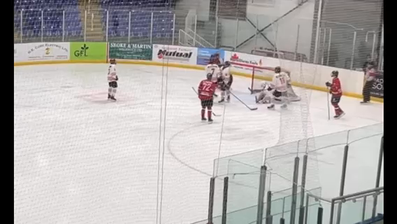 Eric Hanley Shines with Natural Hat Trick for Valley Wildcats U18