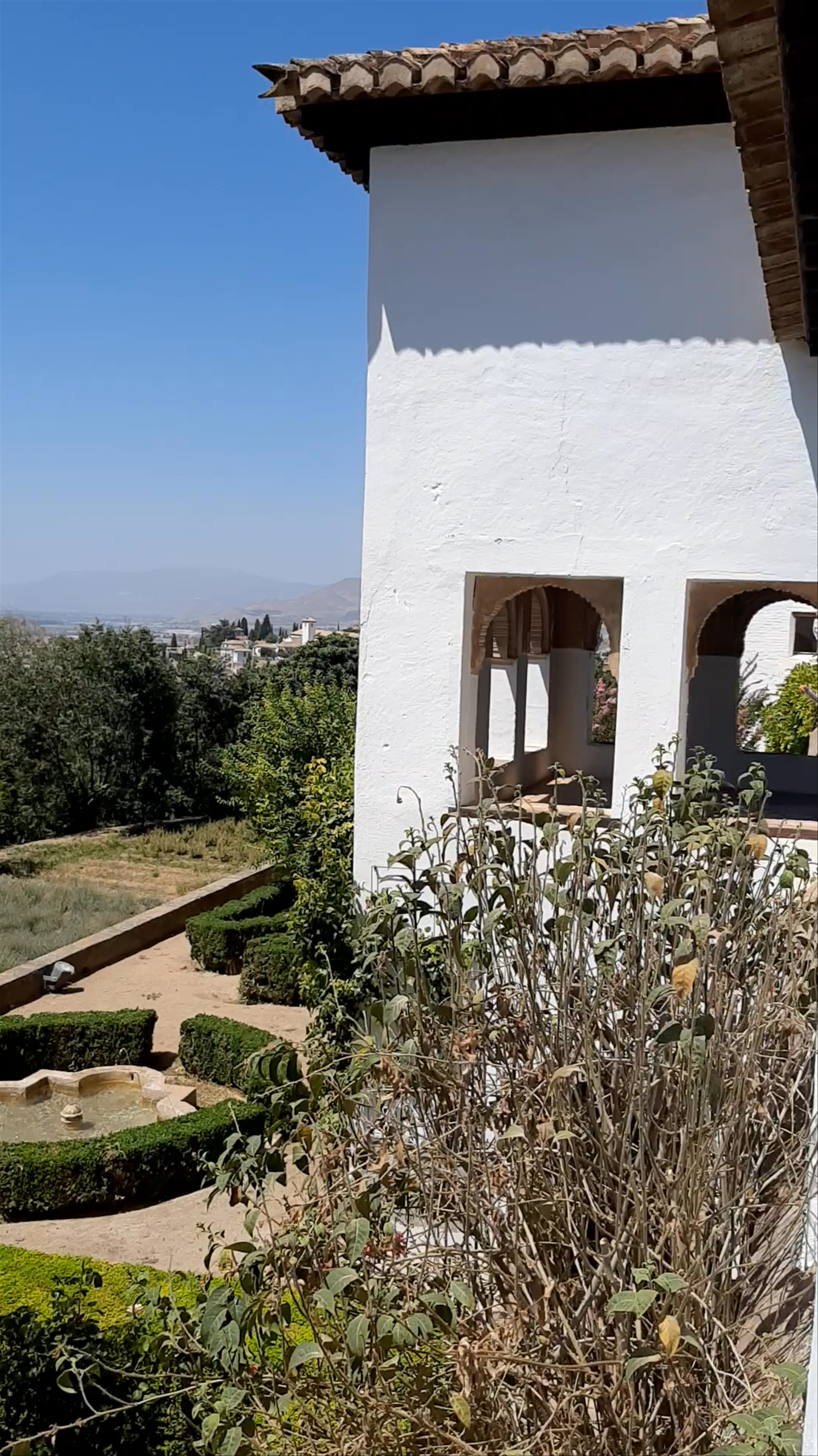 Stunning Gardens and Views at the Alhambra in Granada, Spain