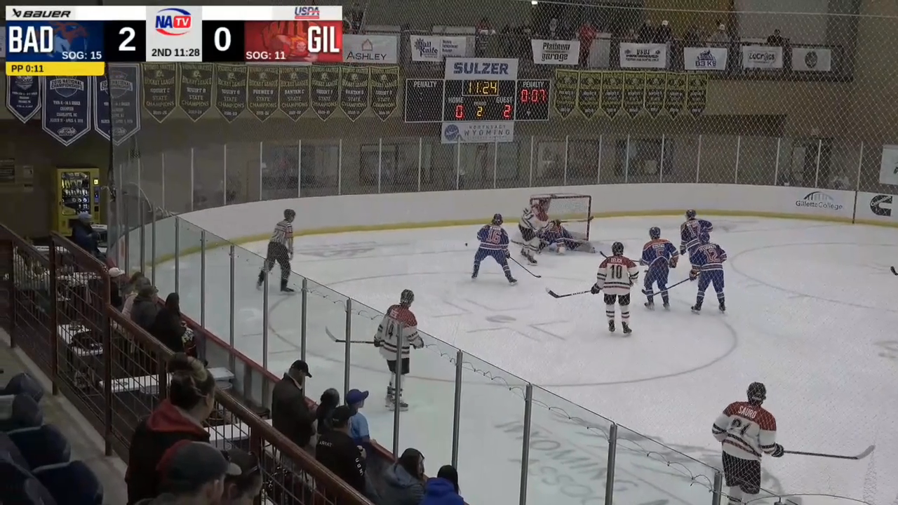 best Saves in 5-2 win over Gillette 10-10-26