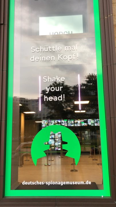 Deutsches Spionagemuseum - Front window effect - Museums Near Me - Berlin, BE