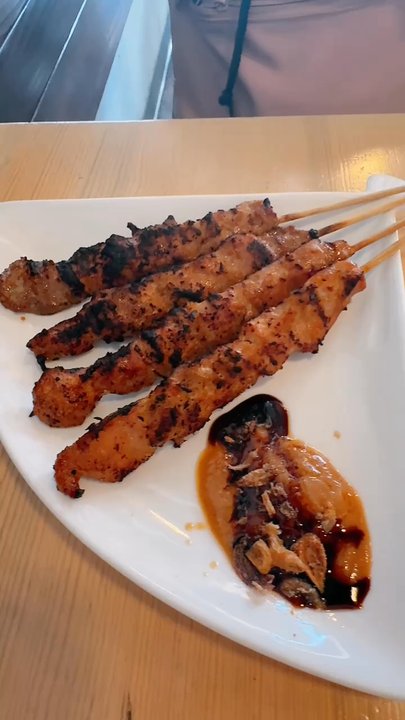 Mr. Sate - Chicken Sate (4 pcs) - Indonesian Near Me - Los Angeles, California