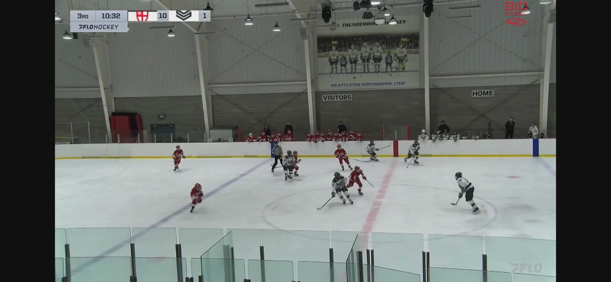 Matthew Atherley: STAR Hockey Academy 14U AAA. Kept going for the puck and ended up finding my teammate.