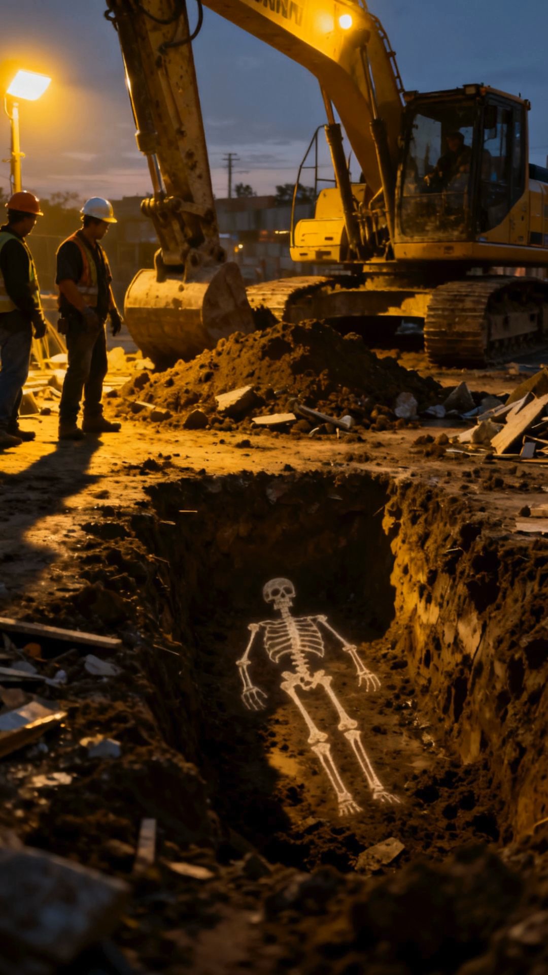 Buried Fury: Skeletons Rise from Forgotten Depths