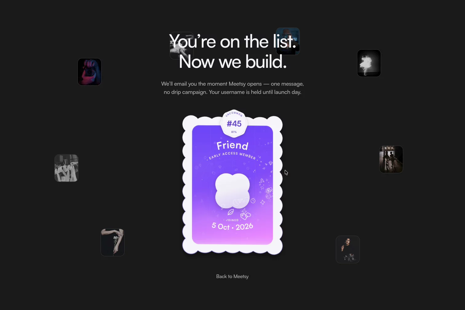 Meetsy - Waitlist Confirmation Page! ✨Remix for free: https://framer.link/WMlpcdD