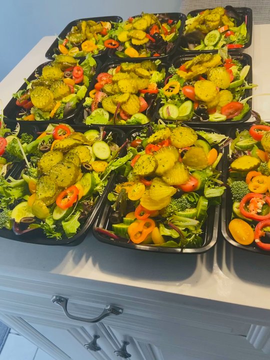 Boujee Chefs - Prepped Salads for Luncheons - Personal Chefs Near Me