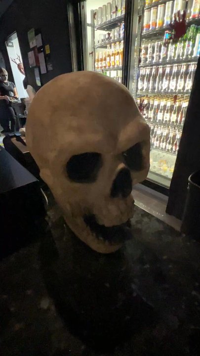 X-Golf - Spooky Skelleton - Sports Bars Near Me - Eldersburg, Maryland