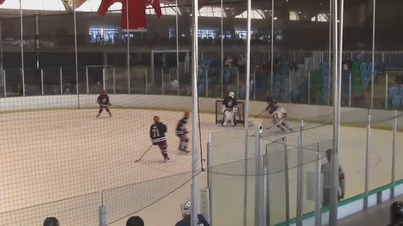 Jakob Shoihet's Game-Opening Hit: Thompson Blazers U17 AAA Highlight