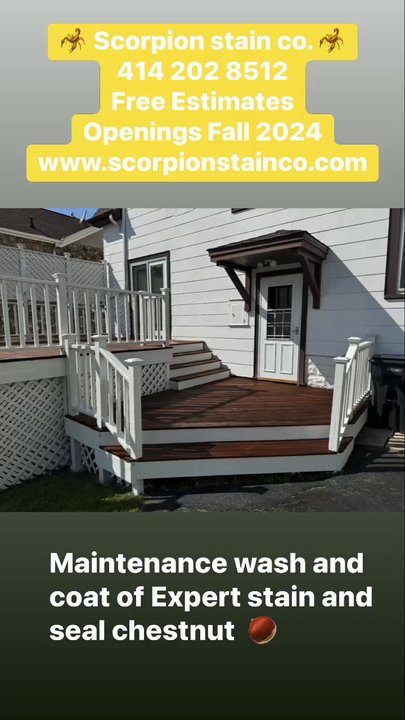 Scorpion Stain - Decks & Railing Near Me
