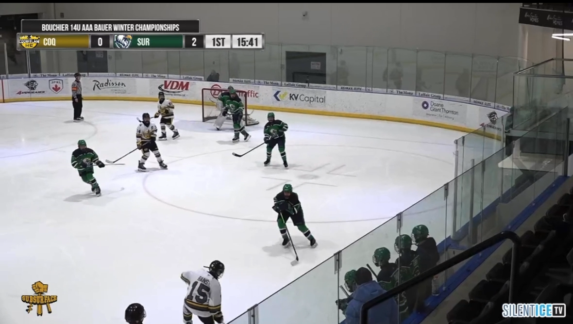 Yuvraaj Bains' Blueline Mastery: Setup for a Stunning Goal!