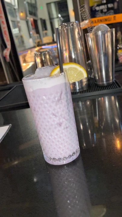 Labaratory - Lavender Gin Fizz - Cocktail Bars Near Me - Charlotte, North Carolina