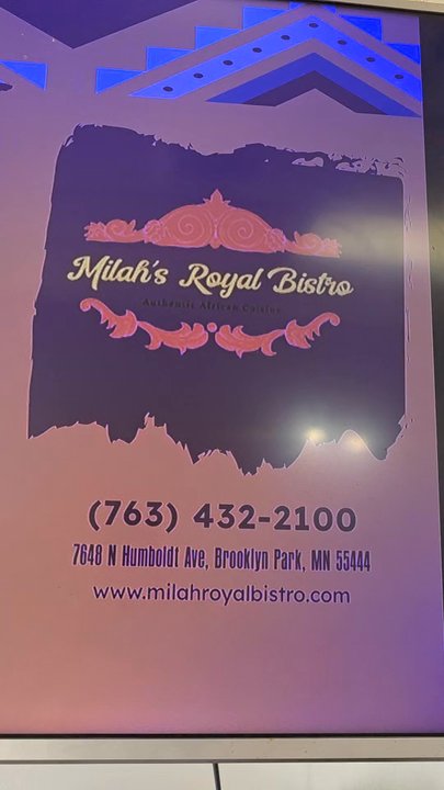 Milah's Royal Bistro - Introduction - African Near Me - Minneapolis, Minnesota