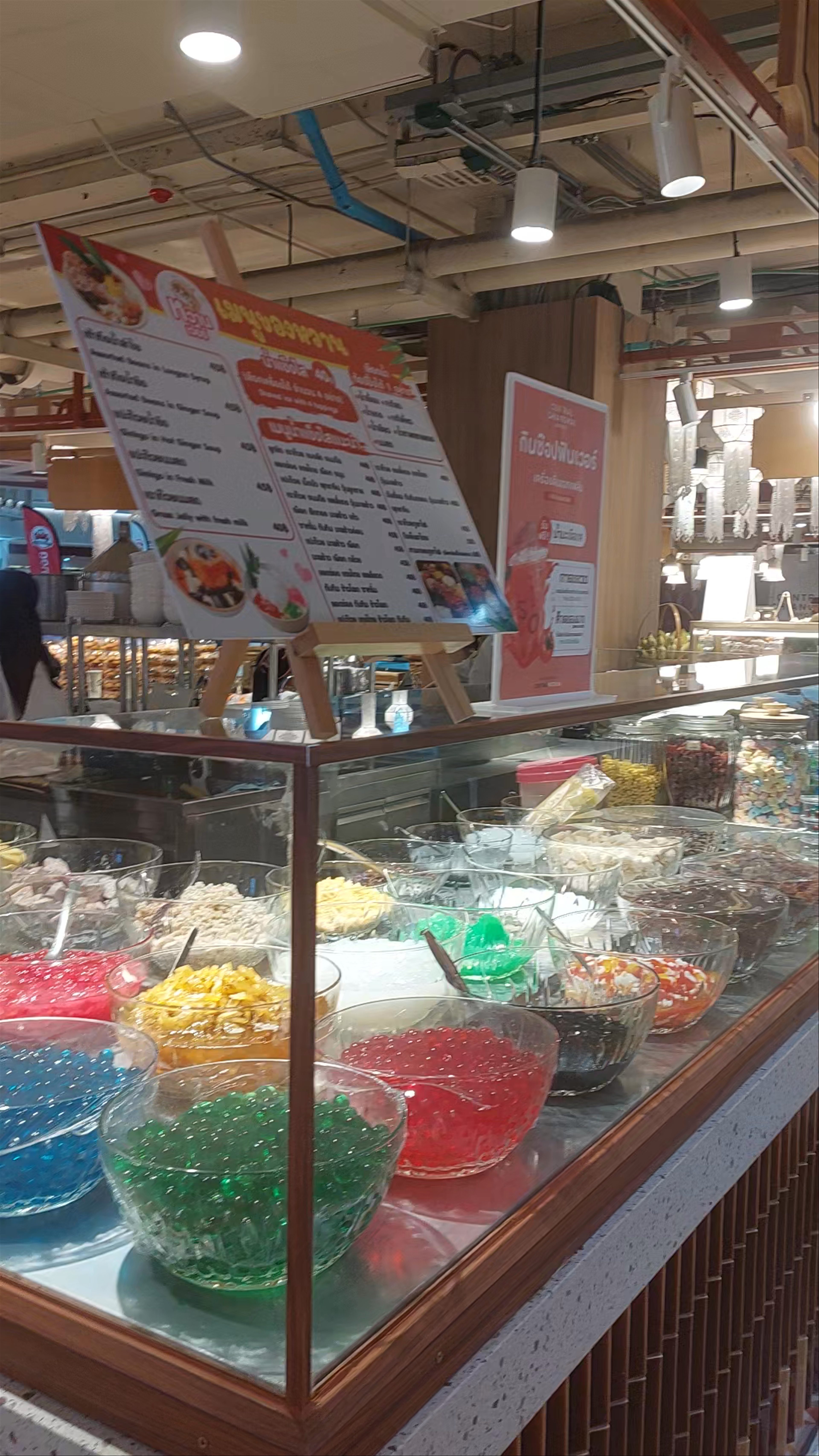Vibrant Indoor Market Sweets & Flavors in Central Chiang Mai, Thailand