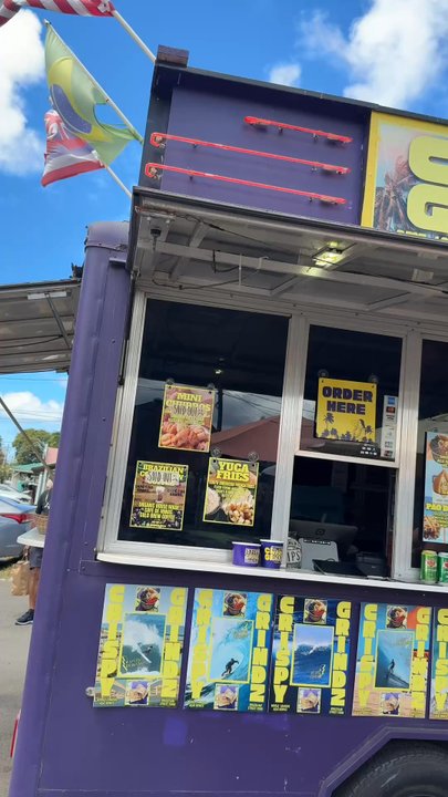 Crispy Grindz - Truck and menu - Food Trucks Near Me - Haleiwa, Hawaii