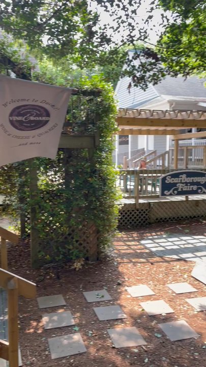 Carolina Moon Gallery - Shop is in the Scarborough Faire open air shops in Duck - soo cool to spend time hanging out in this shady forest/treehouse-like atmosphere! - Jewelry Near Me - Duck, North Carolina