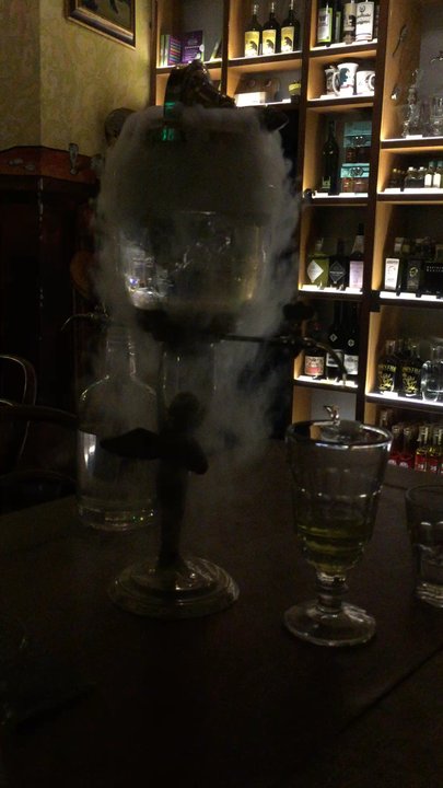 Absintherie - Traditinal absinthe serving - Cocktail Bars Near Me - Prague, Puerto Rico