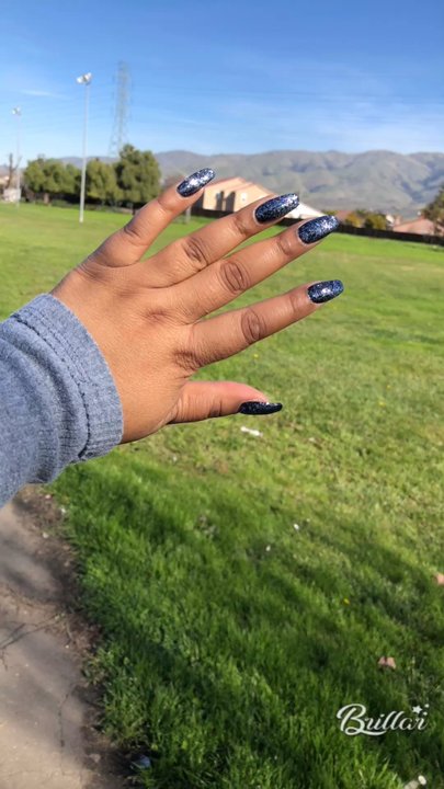 Precious Nails - Loving my nails! Jenny is the best #407blackbase - Nail Salons Near Me - El Sobrante, California
