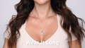 Larimar Cheyenne necklace