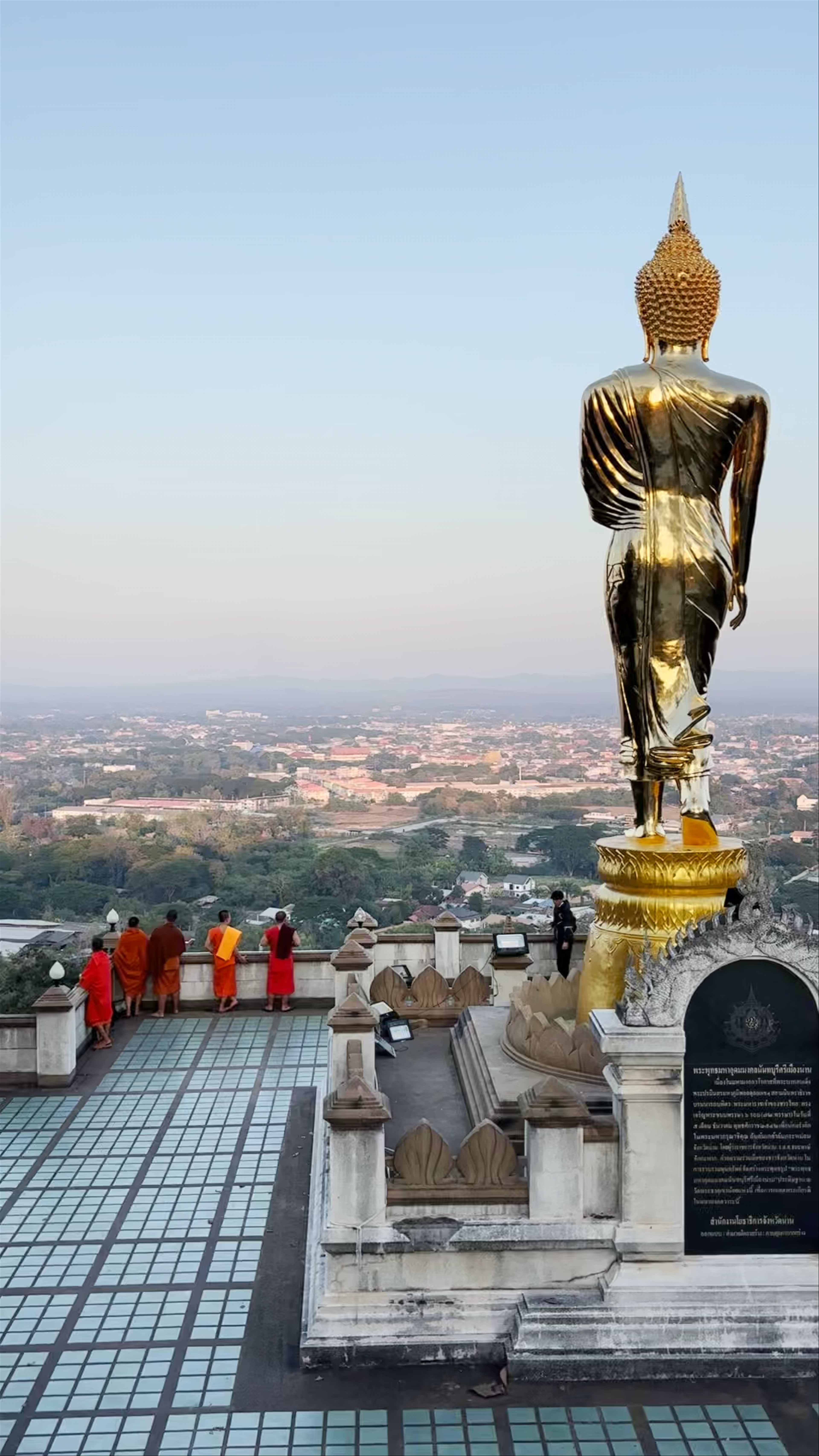 Sunset Serenity at Wat Phra That Khao Noi, Nan, Thailand