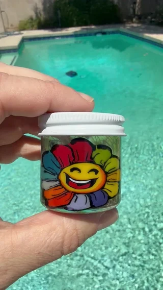 Preview pic of Stephen Boehme Happy Emoji Flower Jar