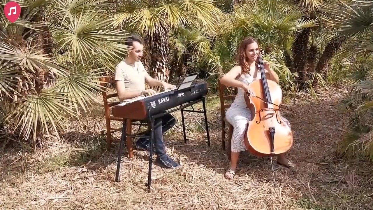 Tuscan Cello & Piano Duo - La Vie En Rose - video