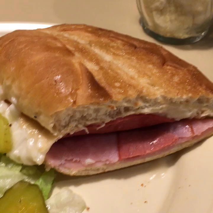 Big Cheese Pizza - Deluxe Italian sandwich. Three paper thin slices of meat on a deli roll. Very skimpy is an understatement. - Pizza Near Me - Independence, Kansas