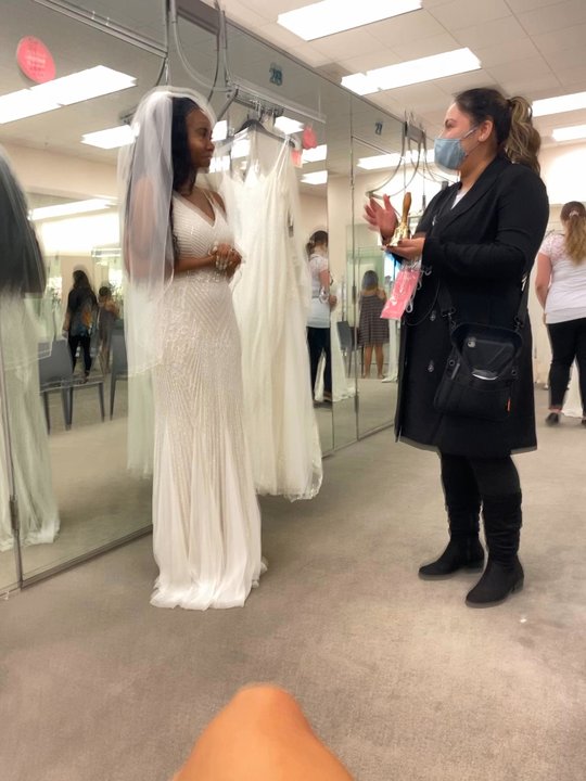David's Bridal - Saying yes to the dress! - Bridal Near Me - San Diego, California