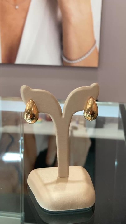Broad Options - 14K gold chunky drop earrings - thank you Edwin!! - Jewelry Near Me - Fishkill, New York