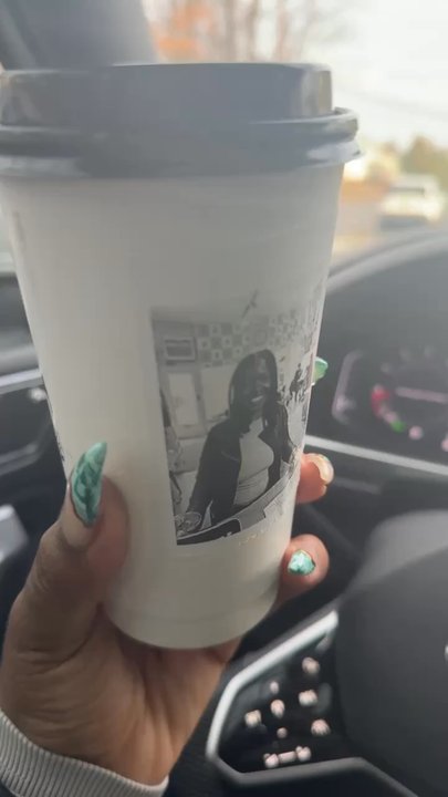 Harper's Cafe - Complimentary photo on my Green Matcha Latte - Coffee & Tea Near Me - West Orange, New Jersey