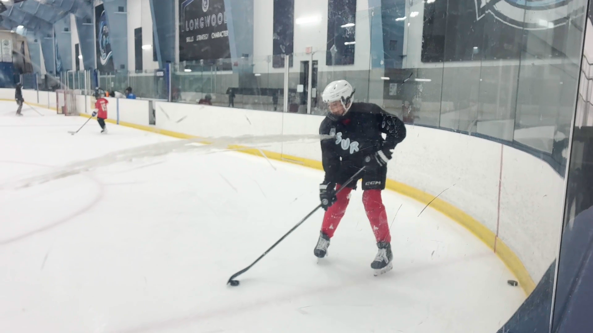 Solo ice work