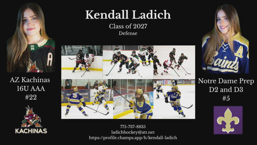 Kendall Ladich: Defensive Highlights from East Coast Wizards Showcase