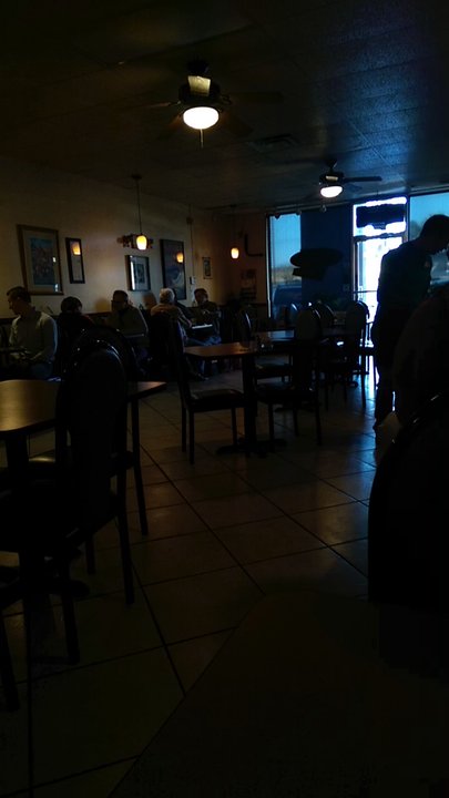 Cuban Diner - Interior, with dim lighting and music. About half full at 3pm on a Saturday. - Cuban Near Me - Marietta, Georgia