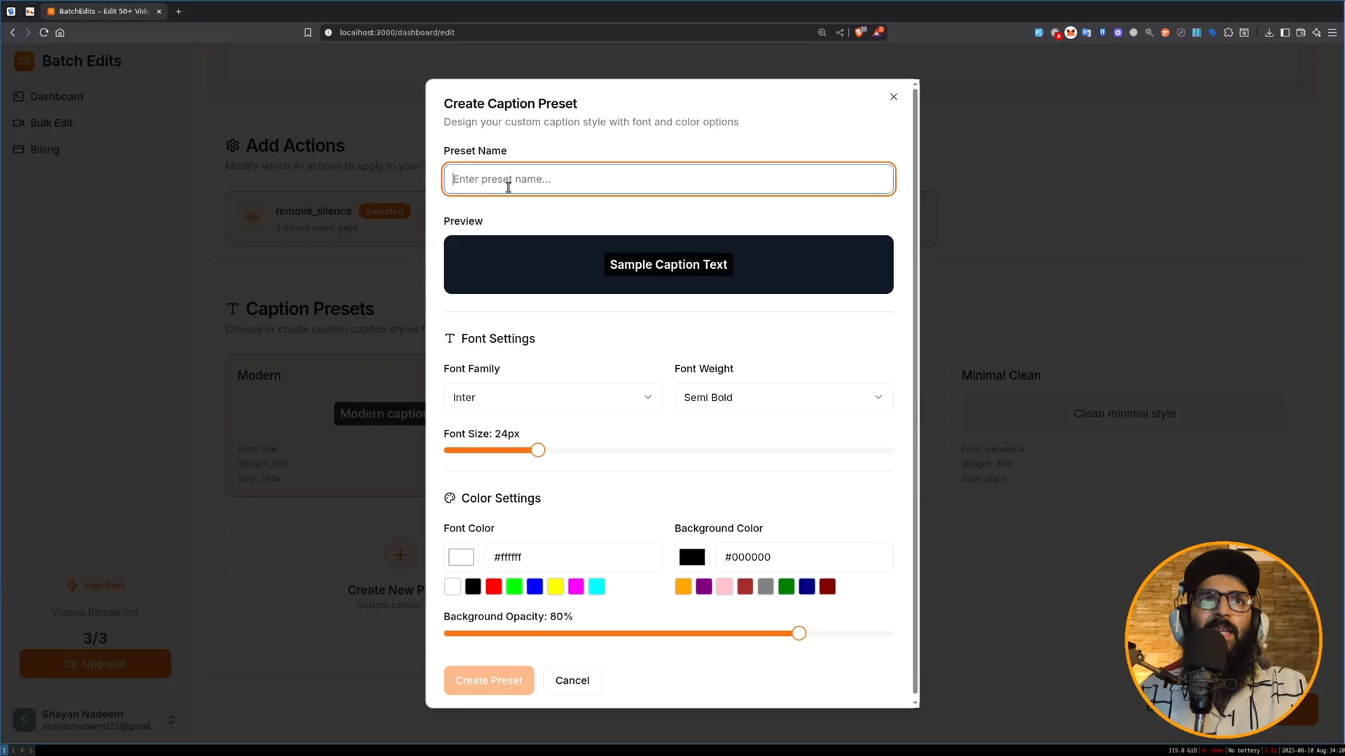 BatchEdits – Batch AI Video Editor image 1