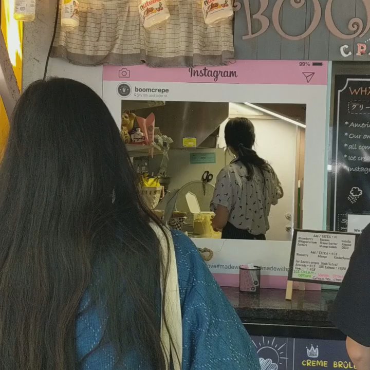 Boom Crepes - She is so skilled! - Creperies Near Me - Tigard, Oregon