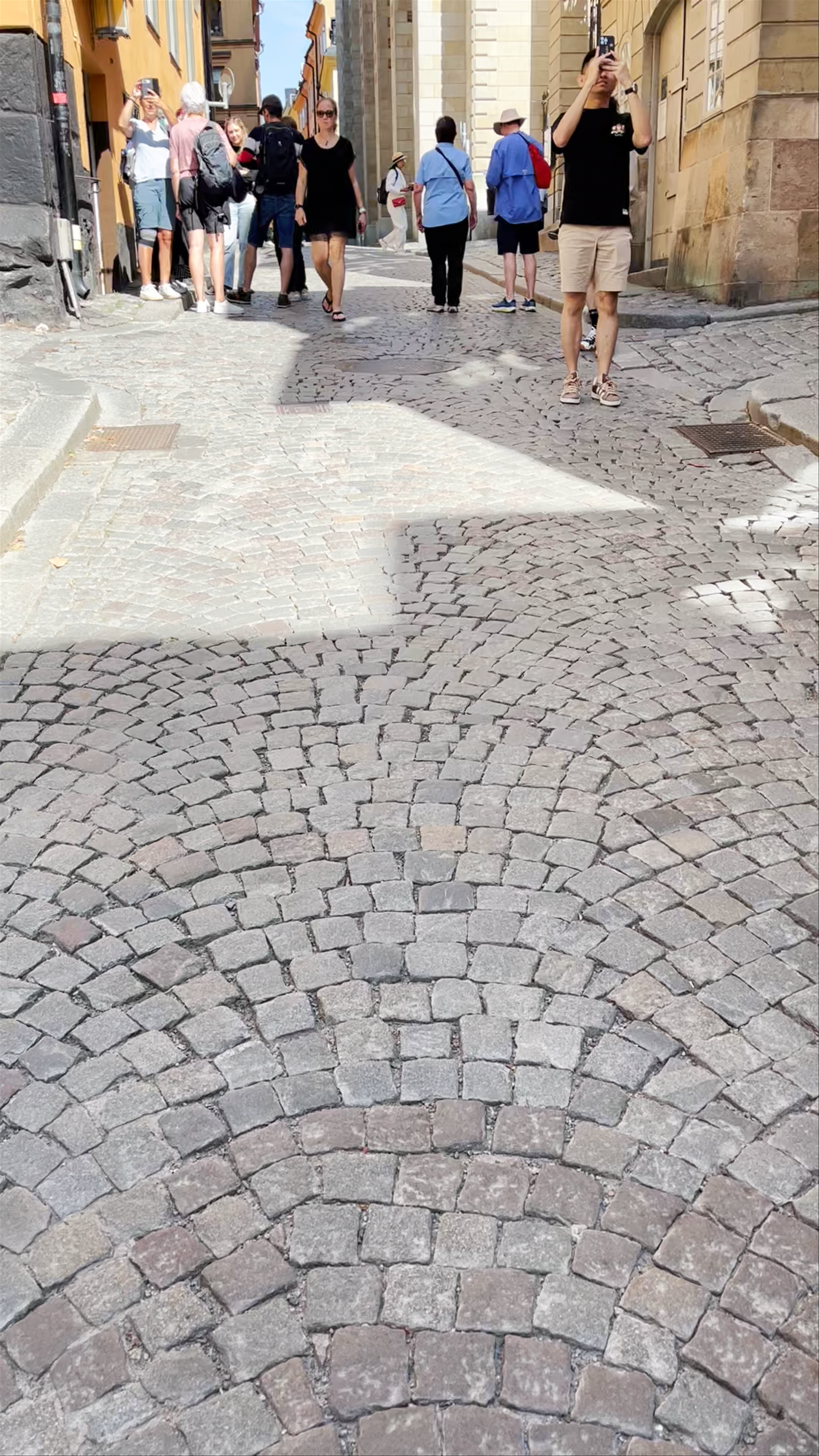 Strolling Around Saint Gertrude, German Church, Stockholm