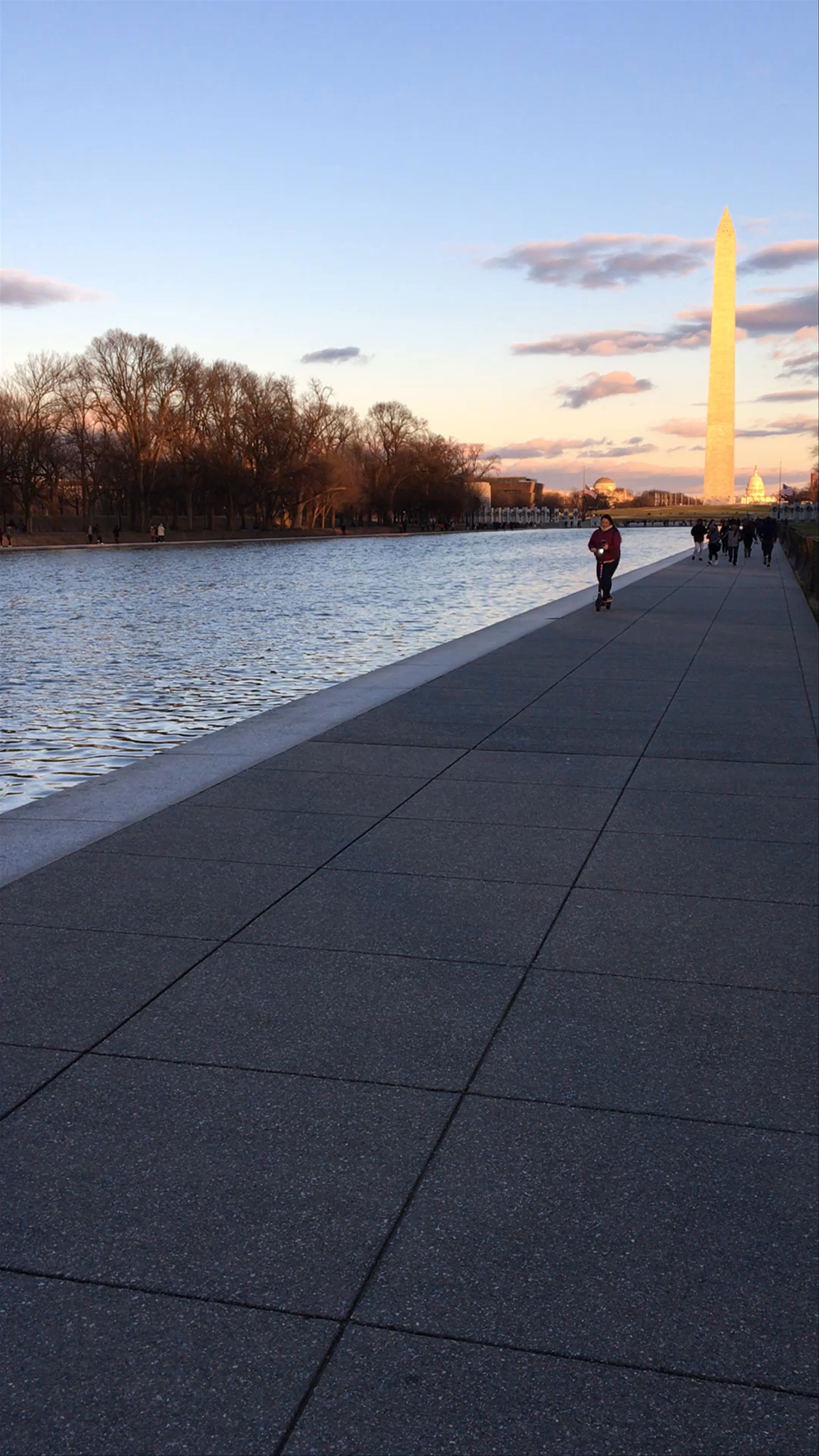 Sunset Serenity at Lincoln Memorial Circle, Washington DC