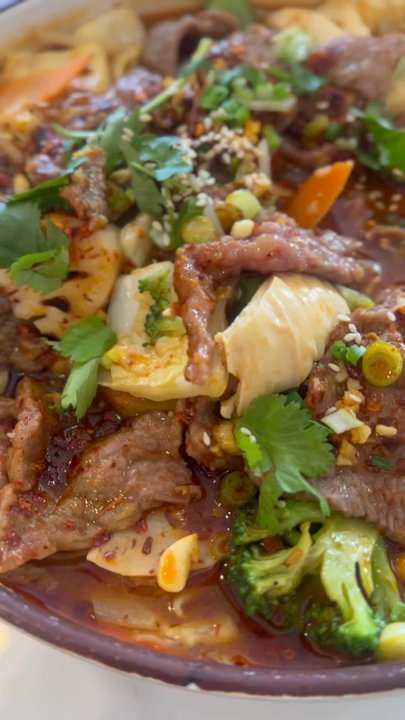 Dumpling Garden - Spicy beef. Enough for two ppl - Noodles Near Me - Marietta, Georgia