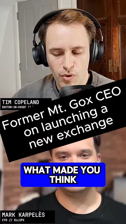 Former Mt. Gox CEO explains his decision to start a new exchange #cryptocurrency #crypto #bitcoin