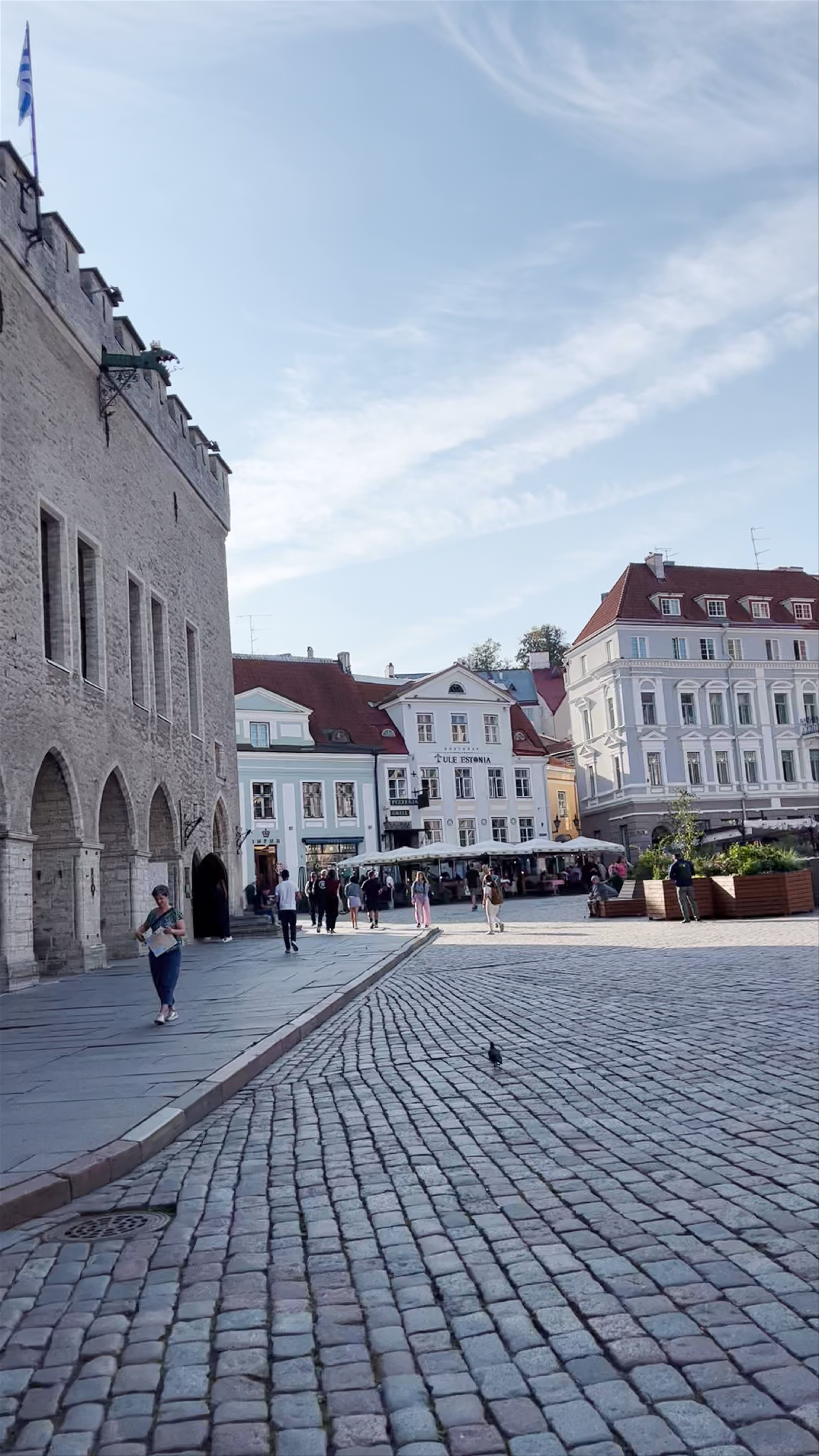 Historic Charm at Tallinn Town Hall Square, Estonia