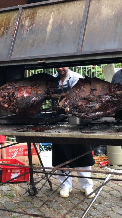 Bullerei - Ox meat, August 04, 2019 Tenth anniversary / Feuerochse, Chianina Rind, 04.08.2019 Zehnjähriges Jubiläum - German Near Me - Hamburg, HH