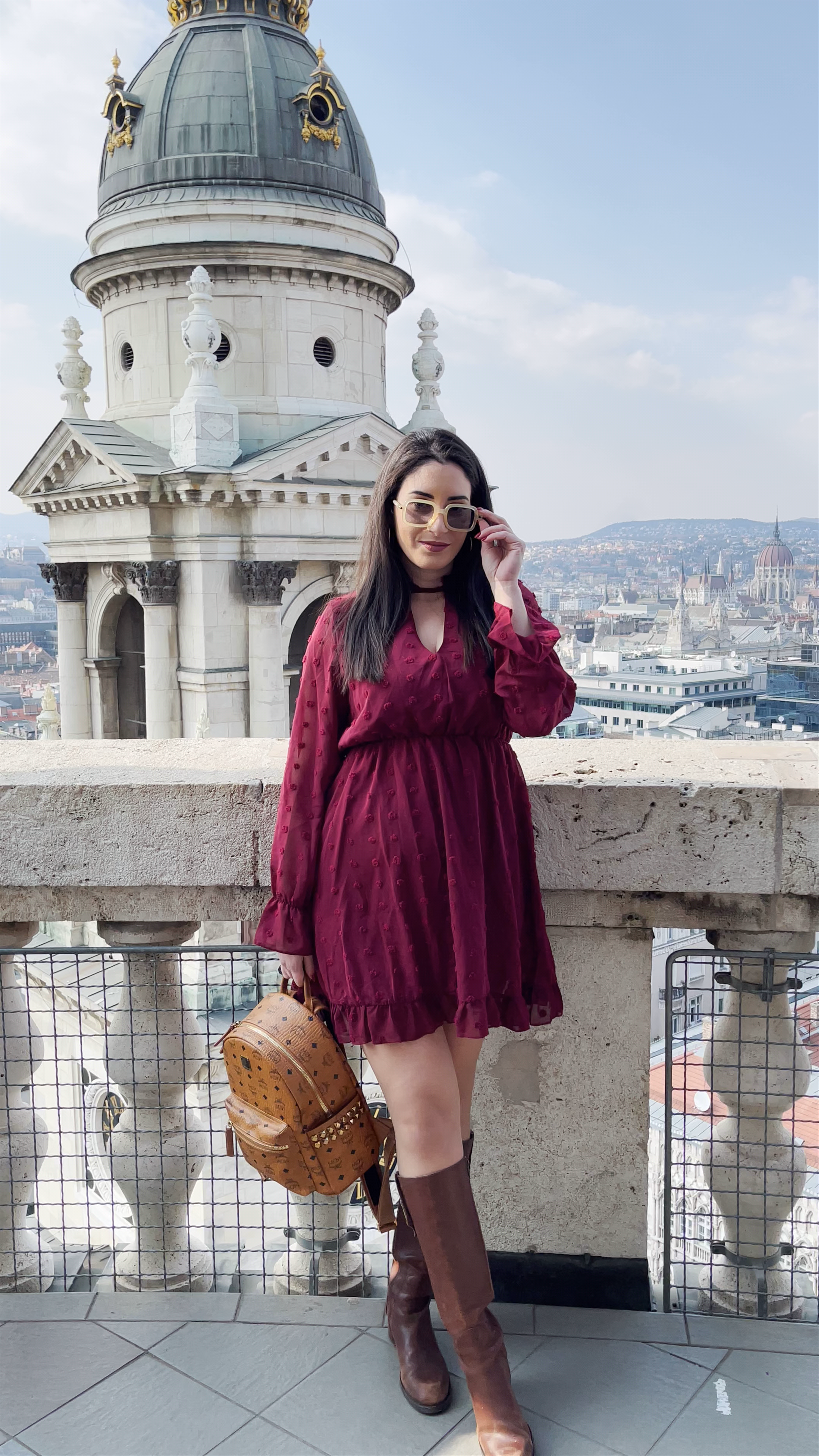 Panoramic Views from St. Stephen's Basilica in Budapest