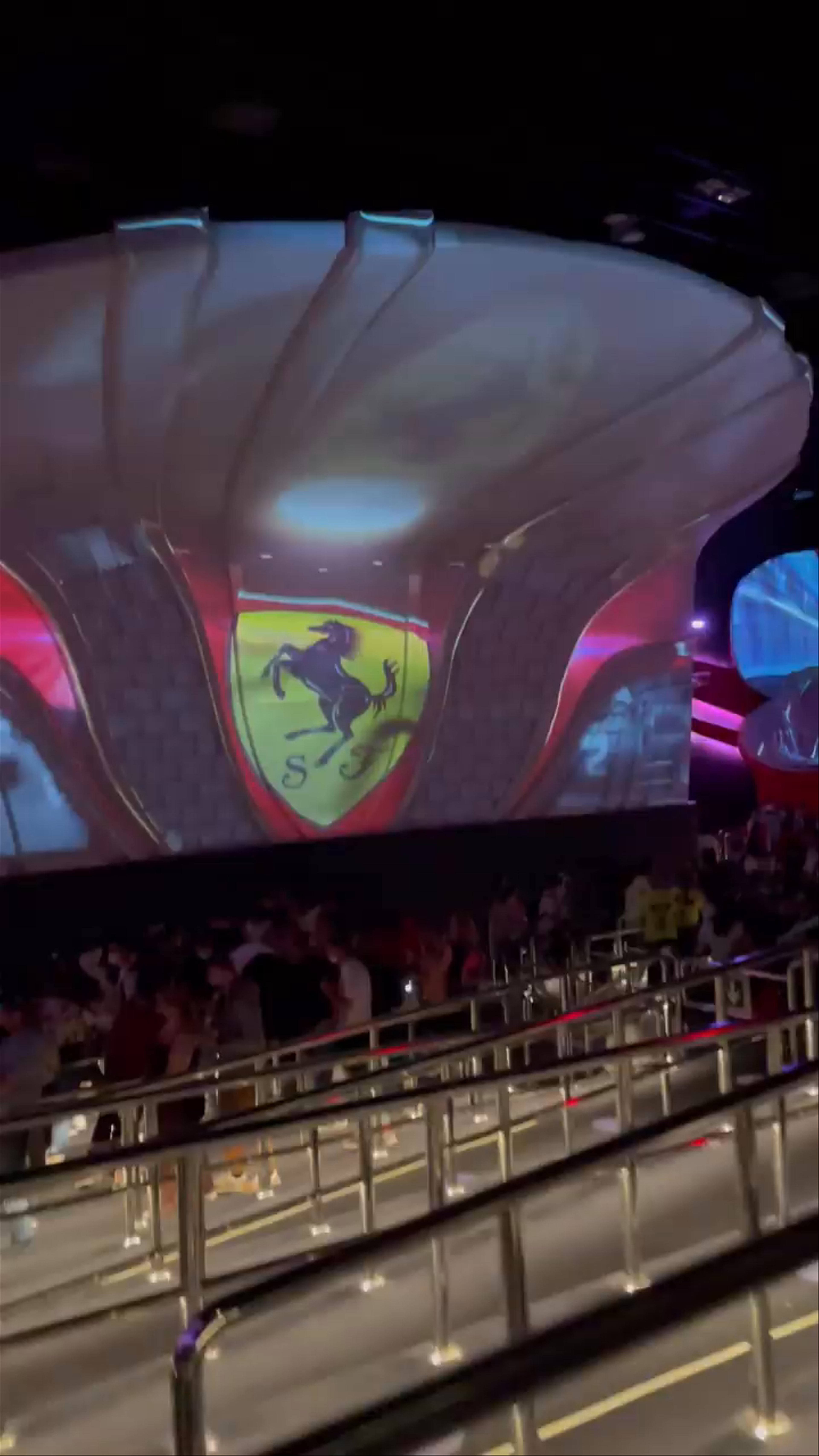 Parking Ferrari Land