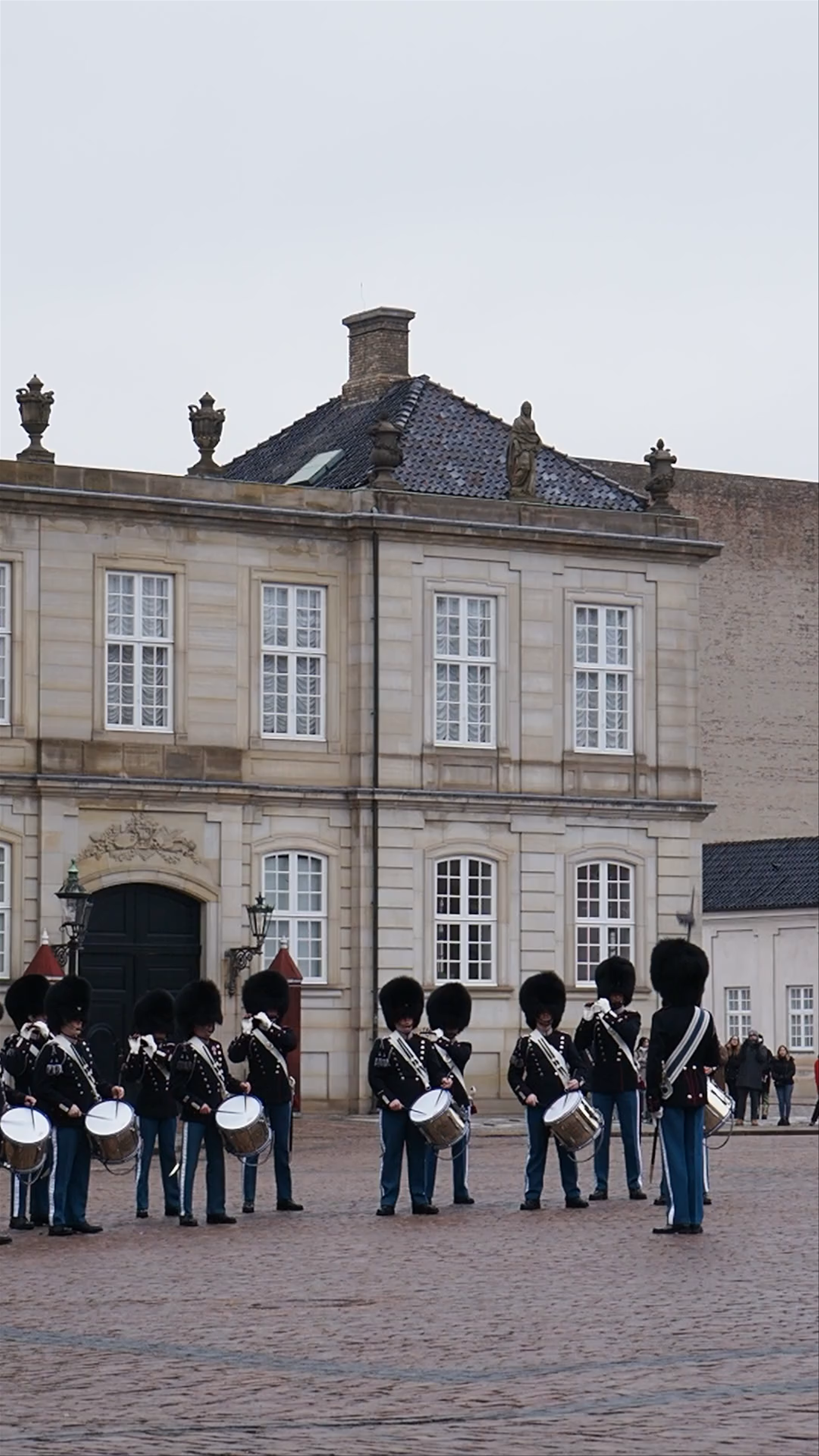 Changing of the Guard at Amalienborg Palace, Copenhagen
