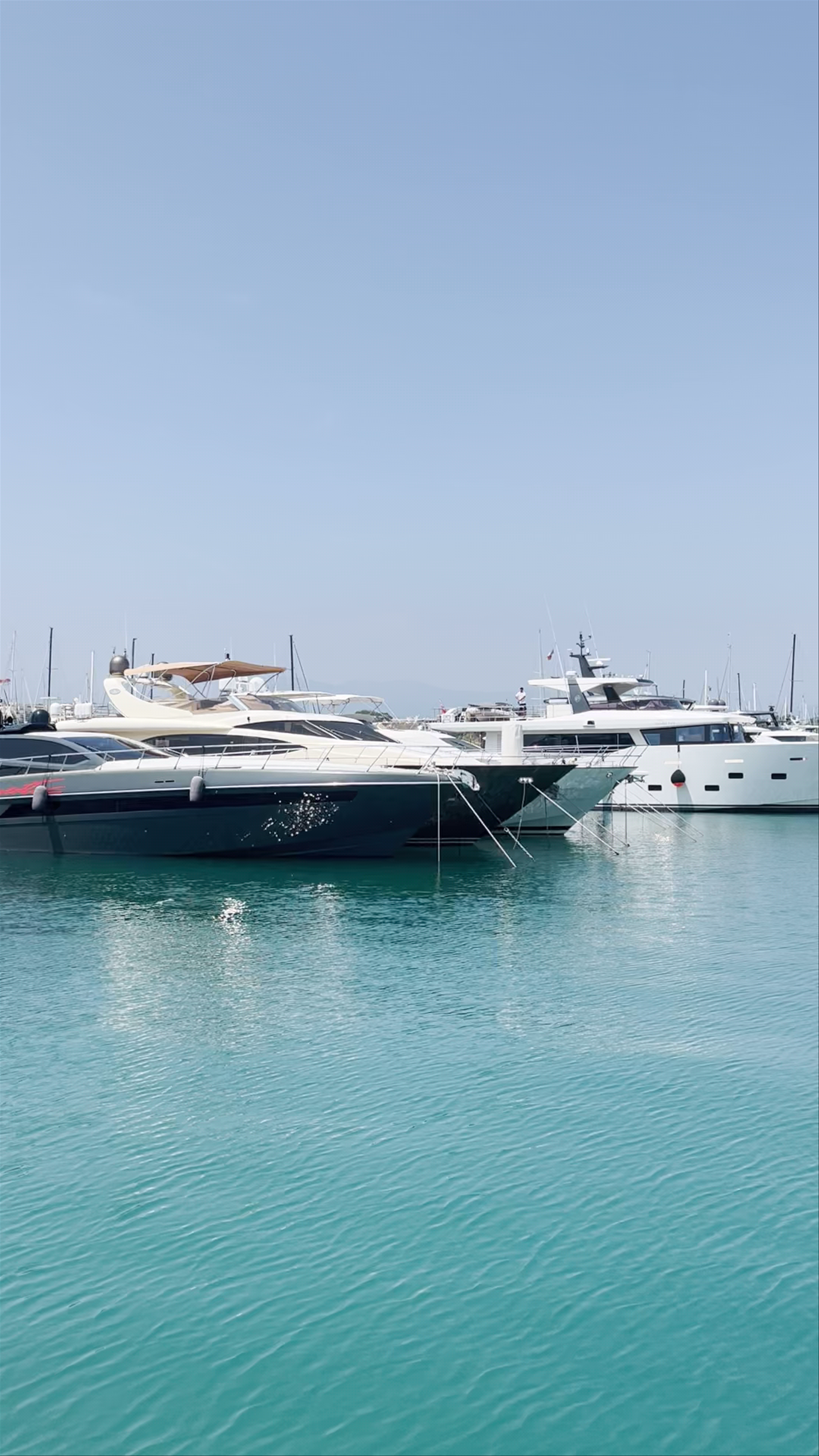 Luxury Yacht Life at Antibes Marina, Port Vauban