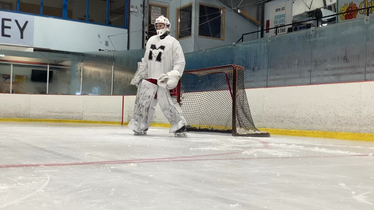 Training with Brad MacCharles of Empire Goaltending