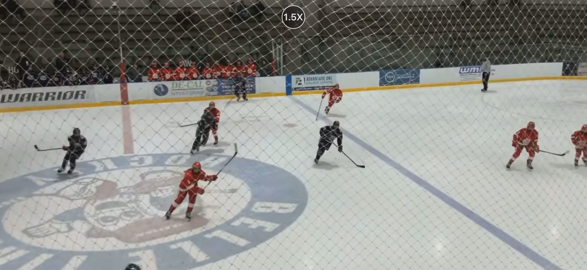 Mae Daus: Skillful Regroup & Offensive Zone Entry and Shot with Ohio Blue Jackets