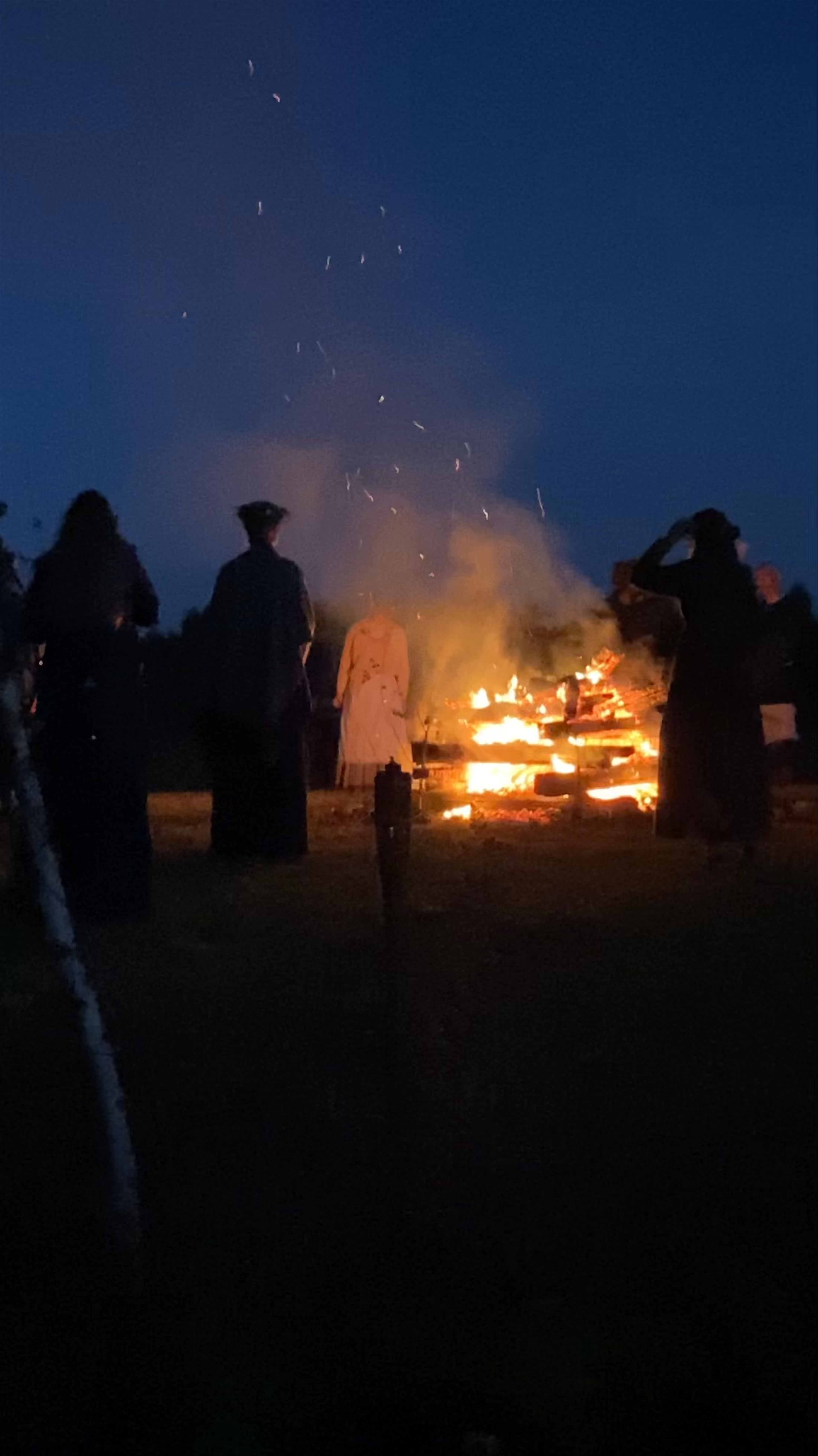 Magical Night Gathering at Gauja National Park, Latvia