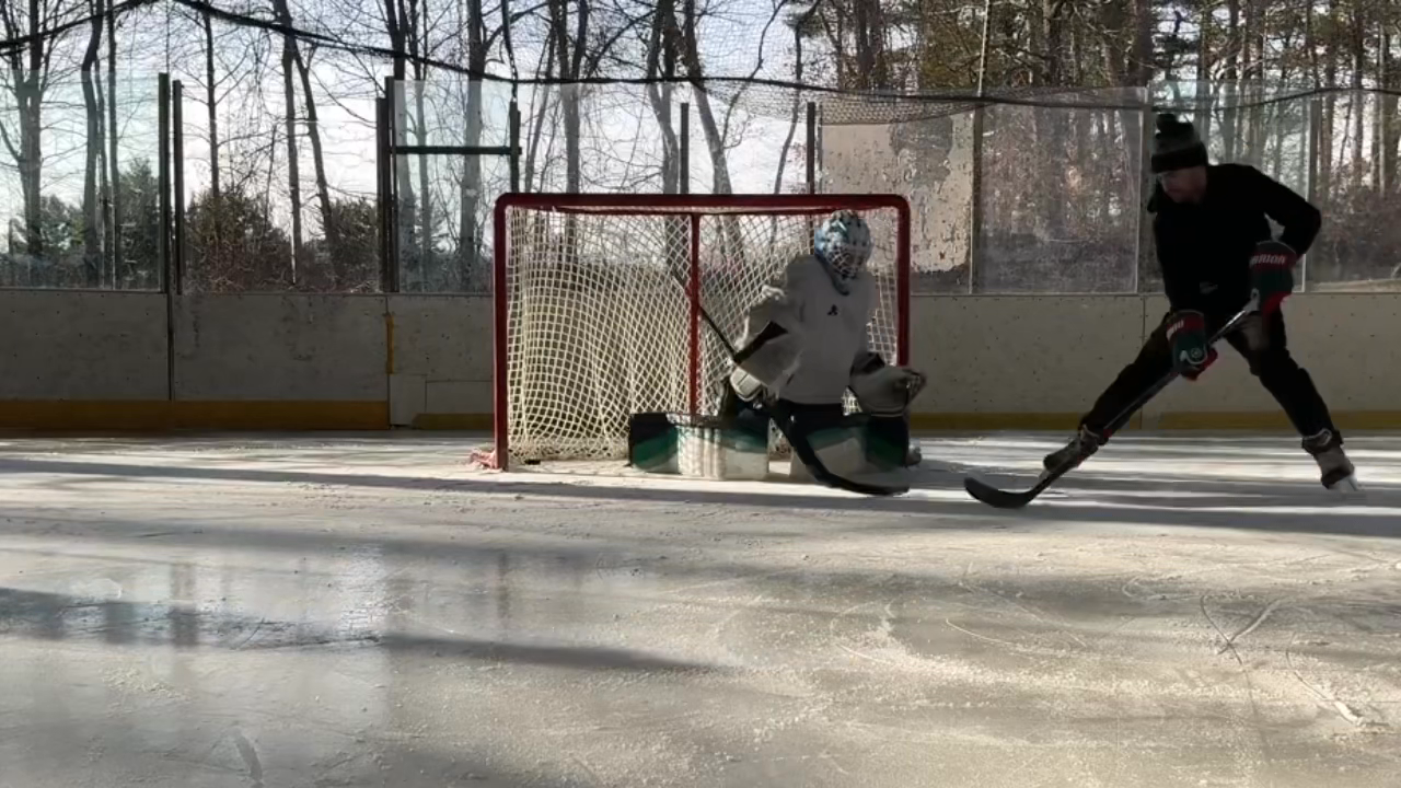 Hugh Rooney's On-Ice Training  with Prime Goaltending