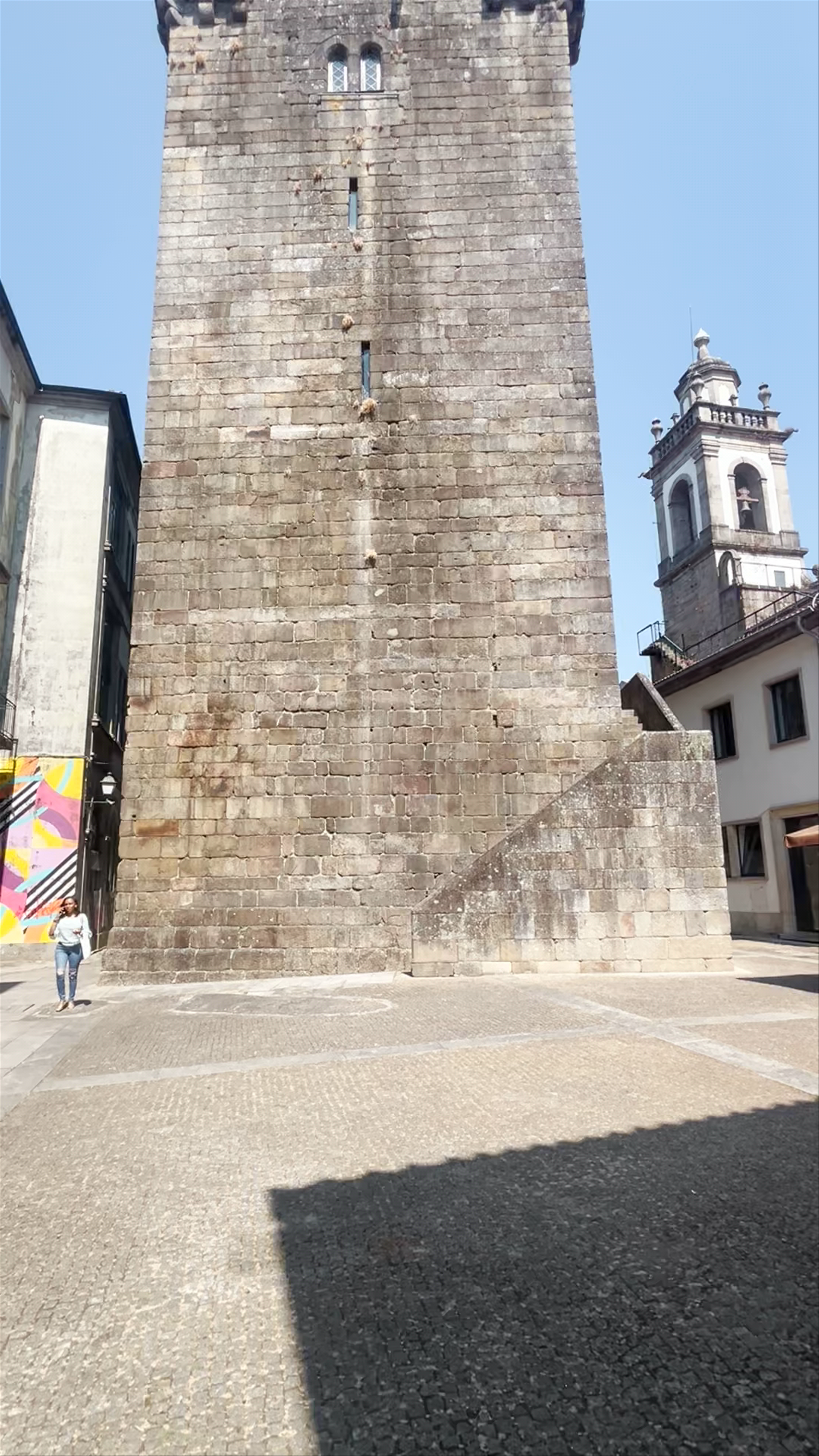 Castillo de Braga: Tower of Homage in Historic Braga, Portugal